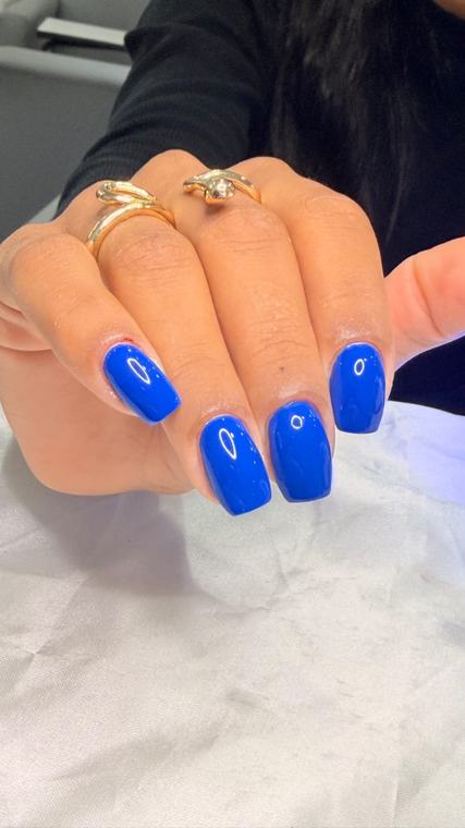 Esmaltação azul